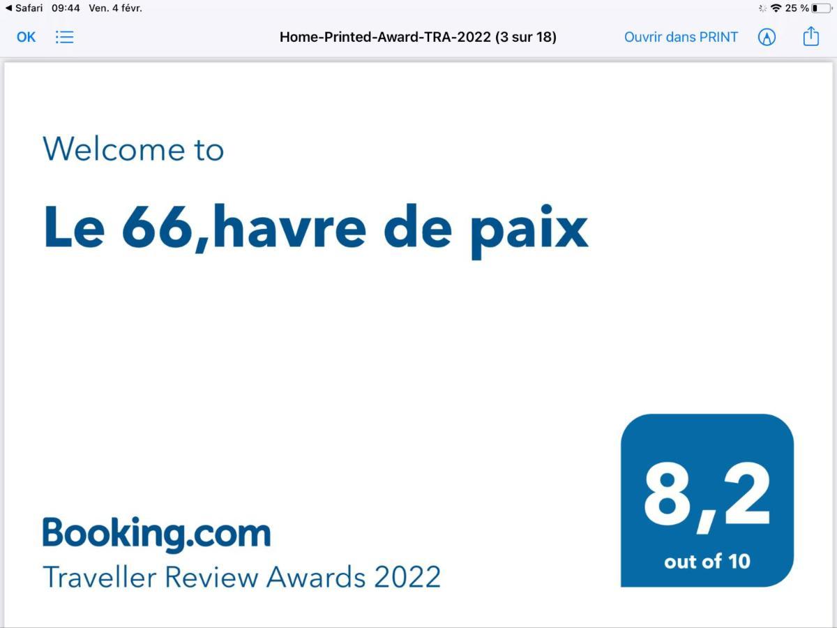 Le 66,Havre De Paix Apartment Марсилия Екстериор снимка